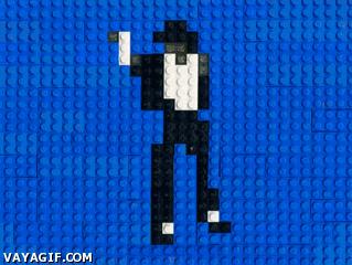 Michael Jackson lego gif