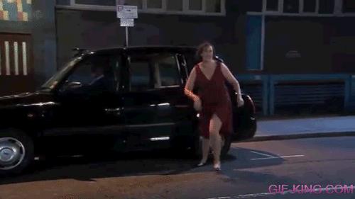 Miranda Hart Upskirt and pantyhose