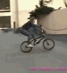 Bmx bike fail