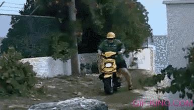 Fat Guy Scooter Fail