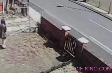 Fence Jump Fail