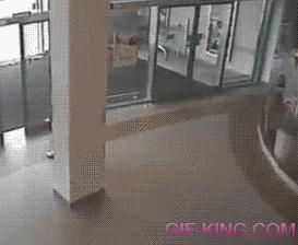 drunk vs automatic door