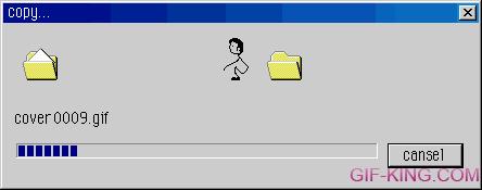 Windows copy status bar