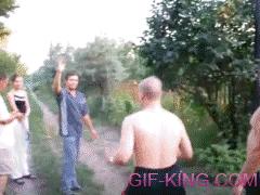 Drunk People Fighting