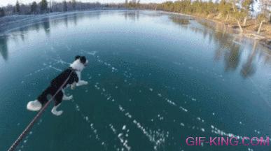 Skating On Very Clear Ice