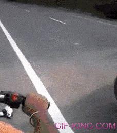 Indian Motorcyclist Rides Casual