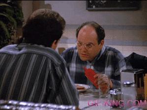 George Costanza Squirts Out Ketchup By Accident