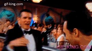 Golden Globes High Five Fail