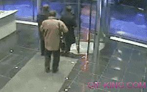 Revolving Door Accident