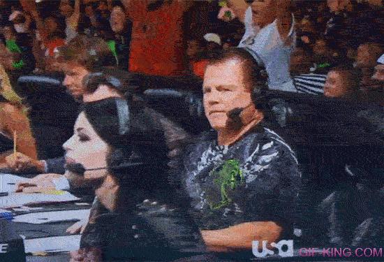 Jerry Lawler Checking Out Paige