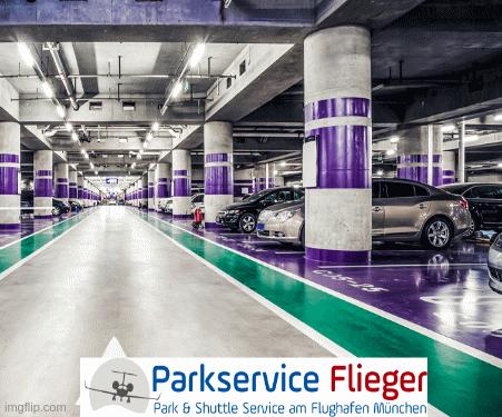 Privatparkplätze  Flughafen München