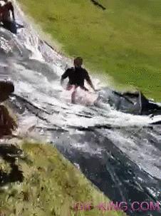 Water Slide Doggy Style Like A Boss