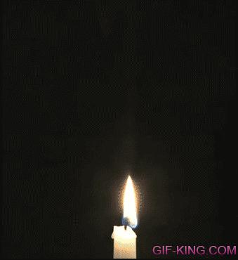 Relighting a candle