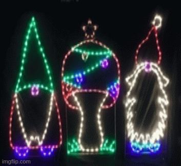 Lighted LED Outdoor Christmas Displays