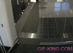 Walking Into Glass Door Fail