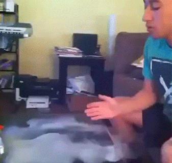 Smoke tornado