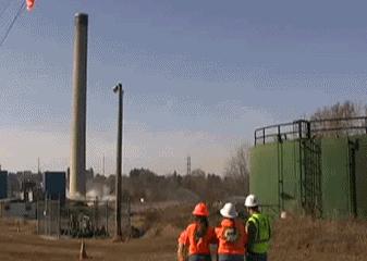 Tower demolition fail