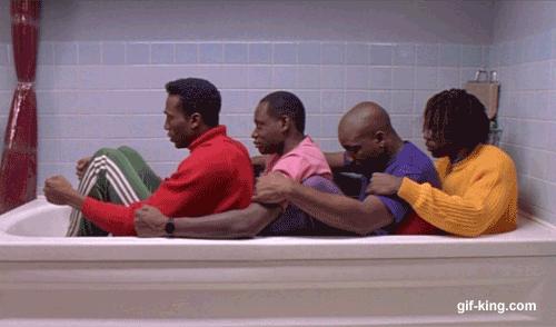 Jamaican bobsled team training