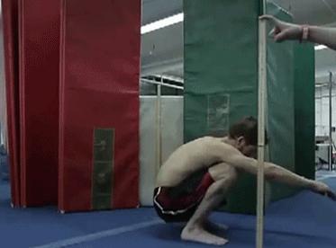 Lowest standing backflip world record attempt