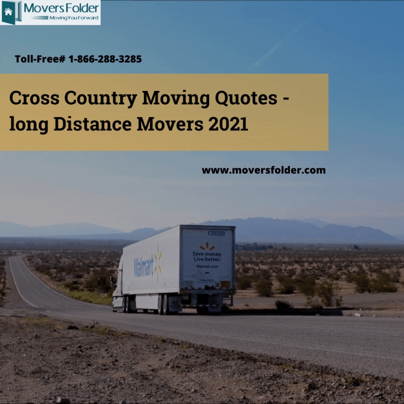 Cross Country Moving Quotes - long Distance Movers 2021 | Moversfolder.com