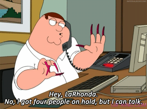 Family Guy Long Nails