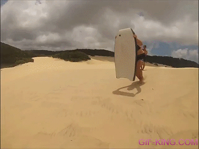 Beach Girl Fail