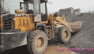 Five Year Old Operates Bucket Loader
