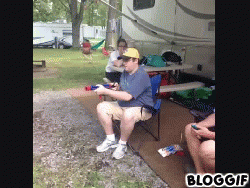 Shooting Mom With Marshmallows