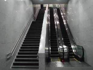 Automatic stairs