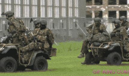 Military Vehicle Stop Fail