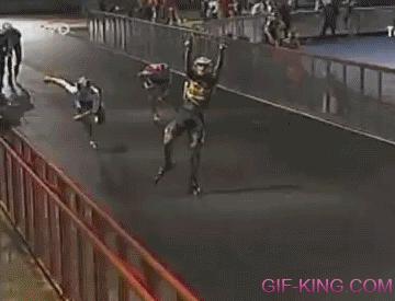 Roller Skating Epic Fail