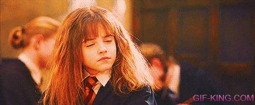 Shocked Hermione