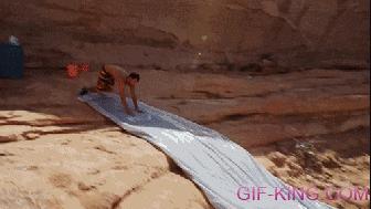 Cliff Slip And Slide