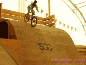 BMX Race Start Fail