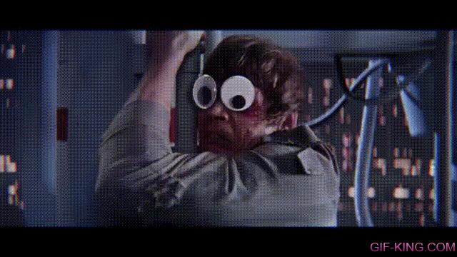 Luke Skywalker Googly Eyes