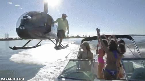 One way to get on a boat