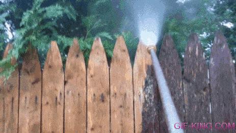 pressure washing