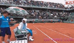 Novak Djokovic Makes Ball Boy's Day